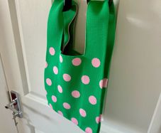 Green Polka Dot Handbag