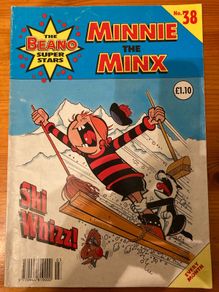Comic: 'The Beano Super Stars.Minnie The Minx' no. 38