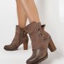 Amazing Ankle Boots / Ombre Effect & Vintage design Image 4