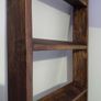 Rustic Walnut Blanket and Towel Ladder Image 2