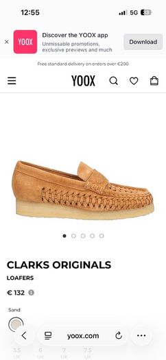 Wallabee Loafer Weave Tan Suede