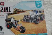 2 in 1 Metal tech construction kit