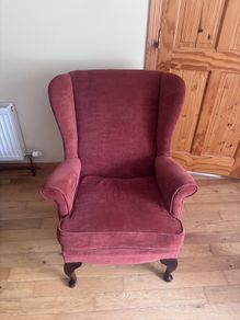 Arm chair. Wingback Chair.
