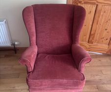 Arm chair. Wingback Chair.