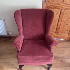 Arm chair. Wingback Chair.