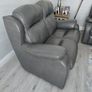 Sofa two seater and electric recliner leather Image 6