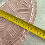 Vintage Art Deco Pink Glass Tray. Image 3