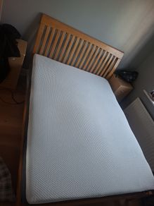 Bed and mattress