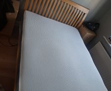 Bed and mattress