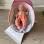 Baby Annabelle Rocker Cot Toy Doll Girl Image 4