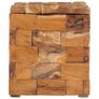 Storage Stool Solid Teak Wood Image 4