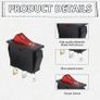 1piece Push Button Rocker Switch AC 16A/250V 20A/125V Illuminated Light On Off SPST Boat Rocker Switch Image 6