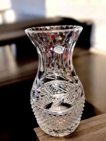 Galway crystal vase