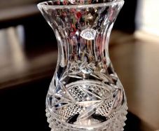 Galway crystal vase