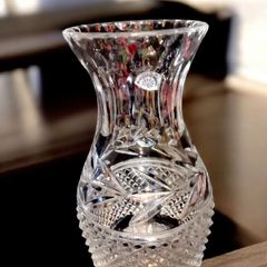 Galway crystal vase