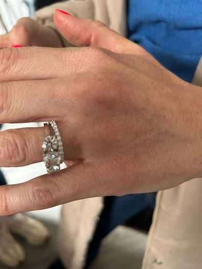 1 carat IGI diamond lab created diamond rings