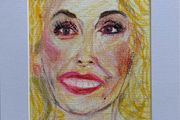 Original art Dolly Parton Portrait