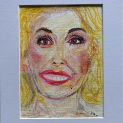 Original art Dolly Parton Portrait