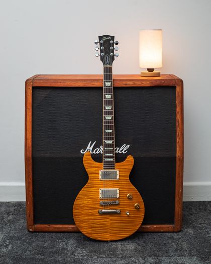 Gibson Les Paul Standard Double Cut 2003 - Trans Amber