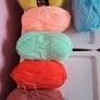 handmade crochet heart basket Image 5