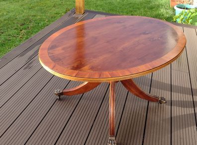 Flip-type foldable coffee table