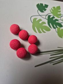 Red Vintage Buttons