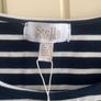 Navy/white T-shirt dress Image 4