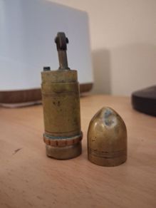 WW1 Trench Art Bullet Lighter