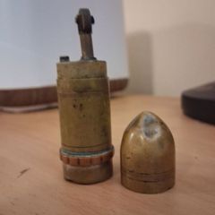 WW1 Trench Art Bullet Lighter