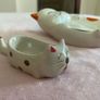 cat dish and mini bowl Image 3