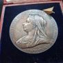 United Kingdom Victoria Sterling Silver Medal for her Diamond Jubilee 1837- 1897 Image 7
