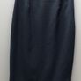 Ede and Ravenscroft Wool Charcoal Midi Designer Skirt Size 10 Image 2