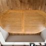 Large Extendable Oak Dining Table 195cm to 245cm Image 4