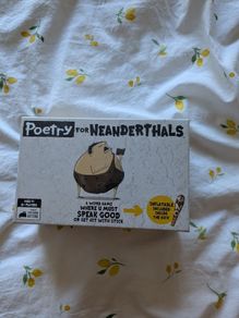 Poetry for Neanderthals board game