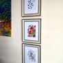 Fleur Blanche de Soie (White Silk Flower) /  Original Watercolor Floral Painting Image 6