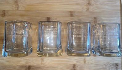 Bushmills whiskey Glasses brand new