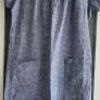 ANTEA blue cotton dress Sz 42 (Fit 12-14UK) - Rrp 89 Dollars Image 2