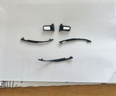 drift rc 1/10  old style mirrors and wipers