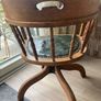 Antique Oak Captain's chair Image 4