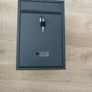 Steel Post Box Wall Mounted Mailbox Letterbox Image 2