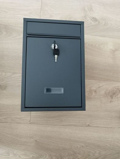 Steel Post Box Wall Mounted Mailbox Letterbox