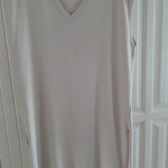 Naya Cream V Neck Tunic