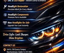 Headlight repair and DRL repair
