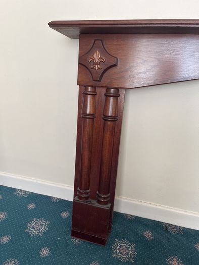 Fireplace frame