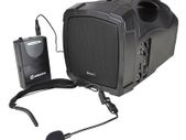 Handheld PA System with Neckband Mic and Bluetooth