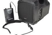 Handheld PA System with Neckband Mic and Bluetooth