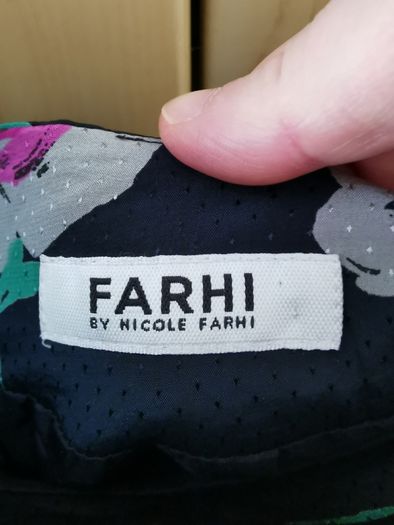 Nicole farhi 100% silk skirt UK 14