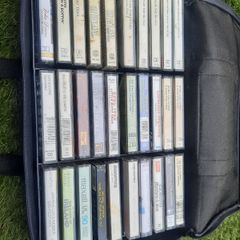 Audio cassette tapes with case