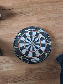 Simpsons unicorn dartboard