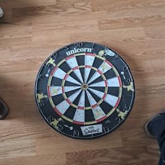 Simpsons unicorn dartboard